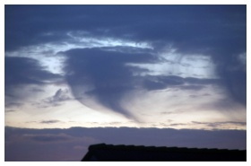 21 juni 2010 Altocumulus virga