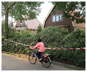 Scade van zomerstorm Tuitjenhorn