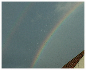 
Regenboog met bijboog