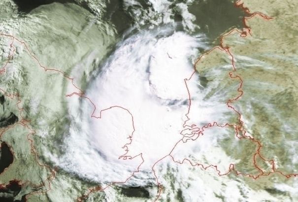 buiencomplex rond 8uur 
